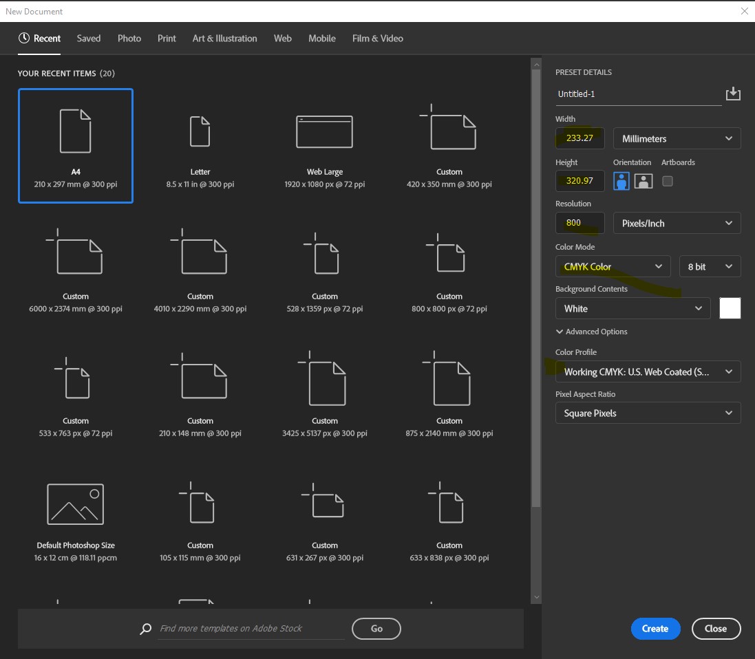 Step 1 Set Up Your Photoshop Canvas